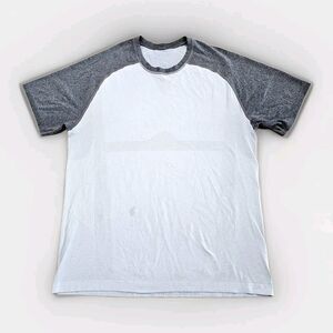 Lululemon Gray Metal Vent Tech Short Sleeve Shirt Size Large Men's